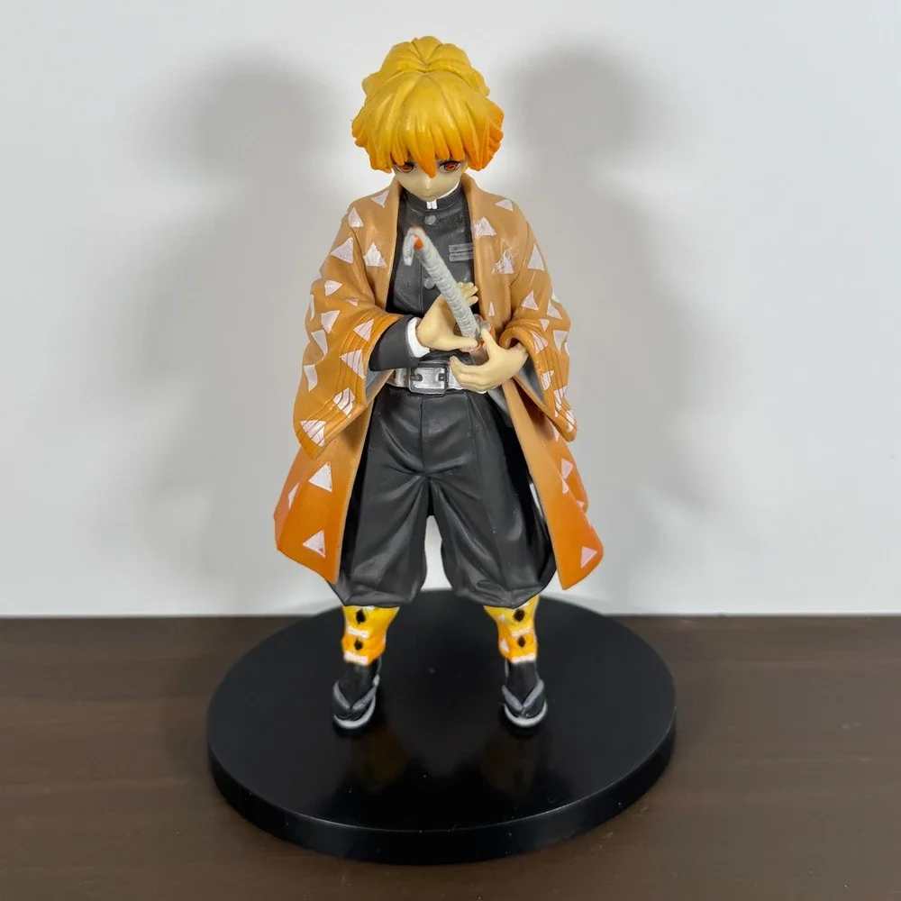 Demon Slayer Zenitsu Agatsuma Vol 3 Figure Orange 6.5in Banpresto Excellent